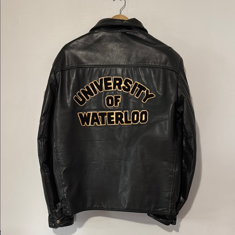 Vintage 1988 University Of Waterloo Jacket / Large - Picture 1 of 7
